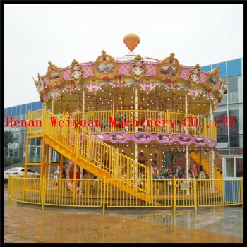 36 Seats  double floor Carousel Horse for Adults and Kids