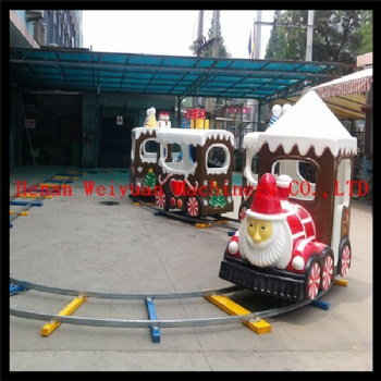 America Kids Amusement Ride Christmas Mini Track Train