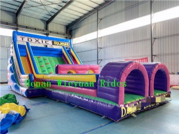 Commercial Outdoor Inflatable Obstacle Courses Challenge