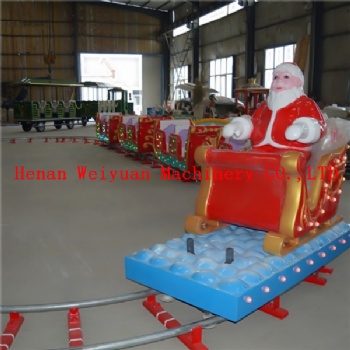 Fiberglass Track Train Christmas Electric Ride
