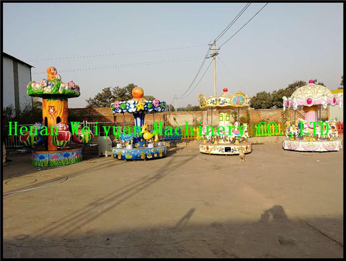 carousel horse in factory