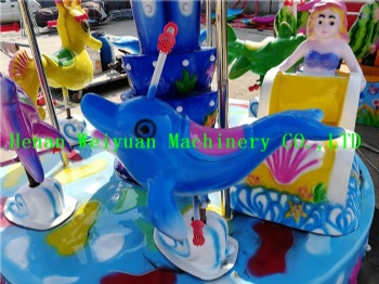 6 Seats Sea Animal Carousel Horse Rides Games