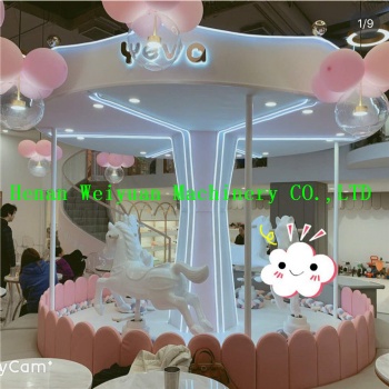 5 seats customized carousel merry go round