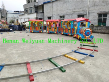 Amusement Park Electric Christmas Track Train Rides