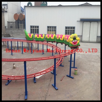 20seats  Double Circle Budworm Caterpillar Roller Coaster