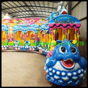 Electric Track Ocean Train Kids Lovely Game