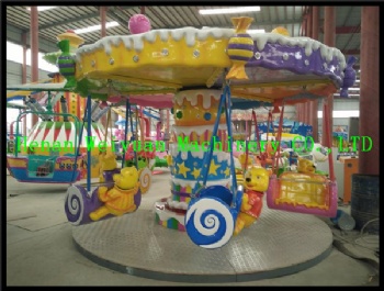 Candy Mini Flying Chair Swing Winnie Pooh Riders 12 Seats