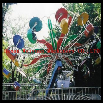 Park Equipment  Double Flying Chair Thrill Rides