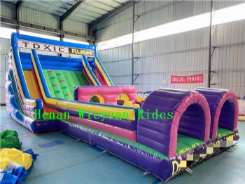 Commercial Outdoor Inflatable Obstacle Courses Challenge