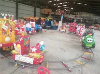 factory supply indoor Kids electric mini track train  amusement park products train